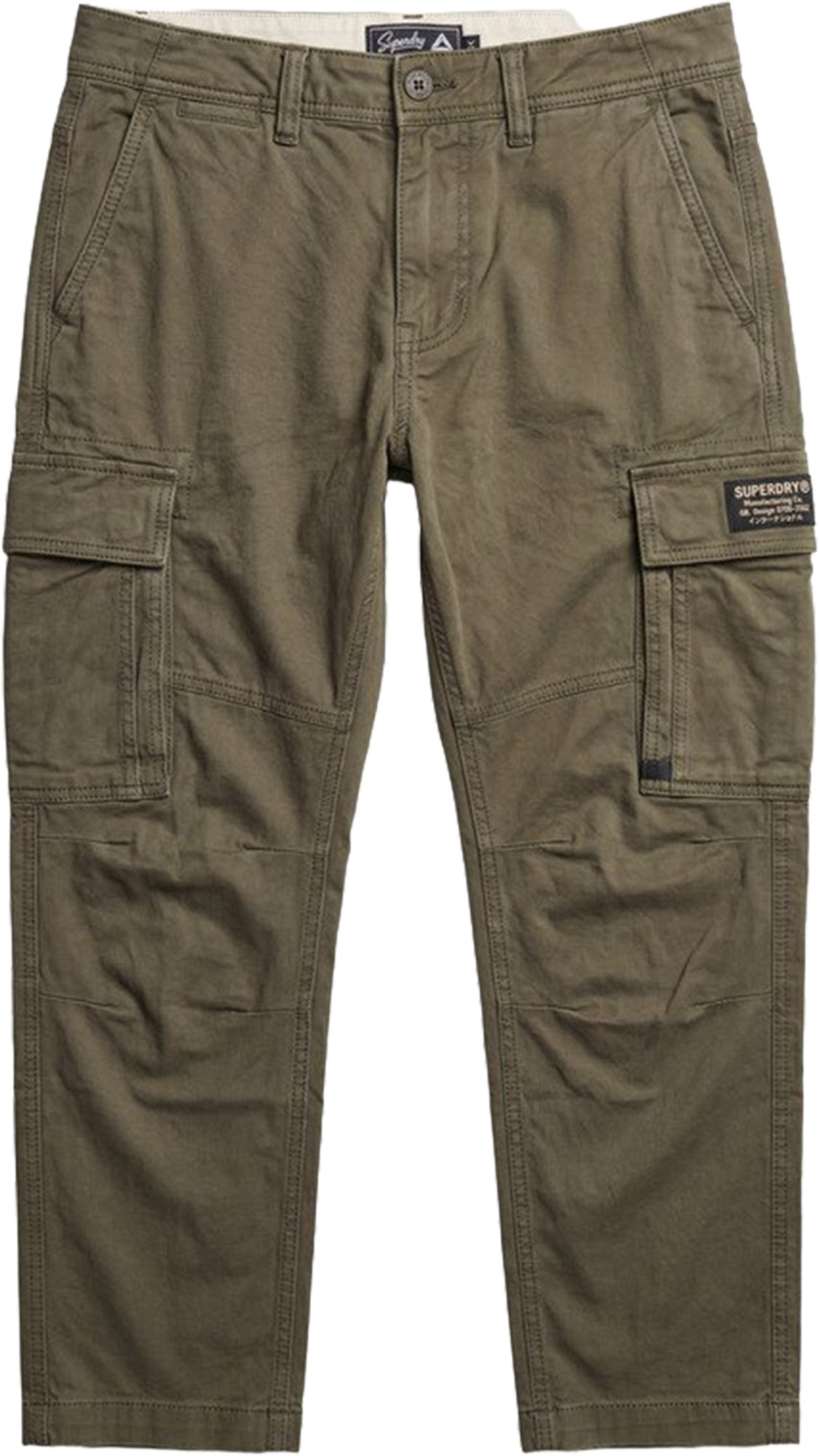 Superdry & Co Regular Taper Cargo 褲子 綠色 36/32 圖1