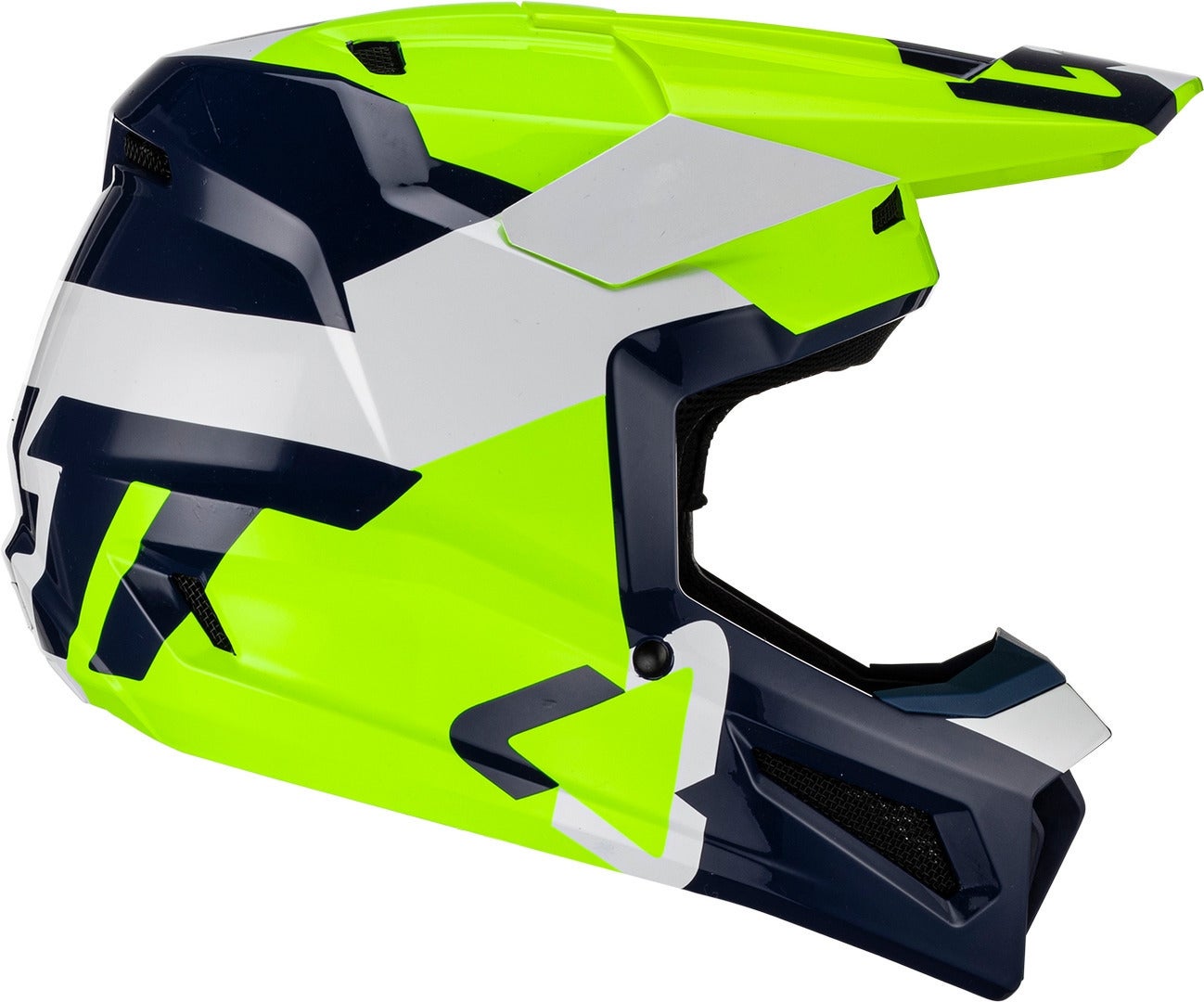 Leatt 2.5 Tricolor Casco Motocross Verde/Blu M (57/58) Figura 3