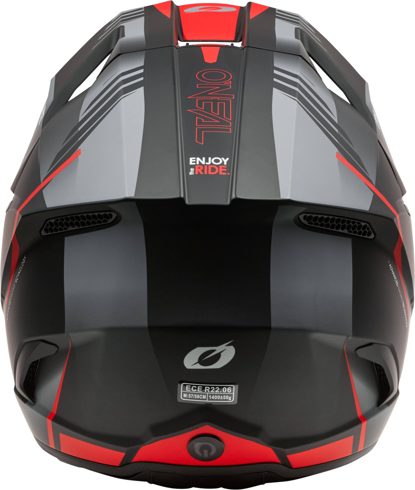 Oneal 3SRS HAZE Cască de motocross Negru/Gri/Roșu XS (53/54) Figura 4