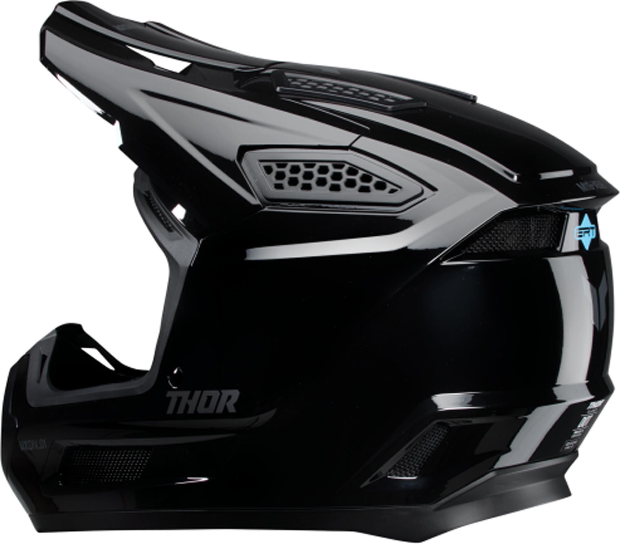 Thor Fleet Casco da motocross nero lucido 4XL (67/68) Figura 2
