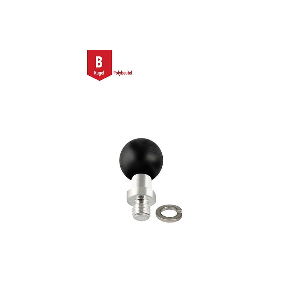 RAM Monta bola básica com parafuso grub de 3/8 polegadas-16 - bola B (1 polegada) Artigo principal Figura 1