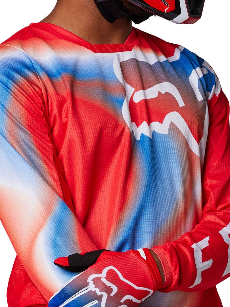 FOX 180 Toxsyk Motocross Jersey rot M Abbildung 6