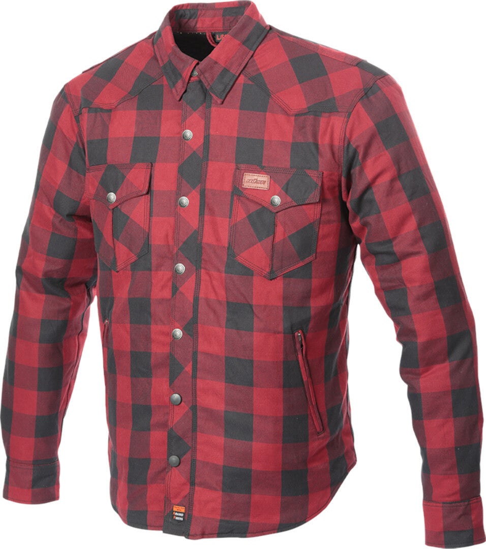 Büse Fairbanks Camicia Moto rosso 5XL Figura 1