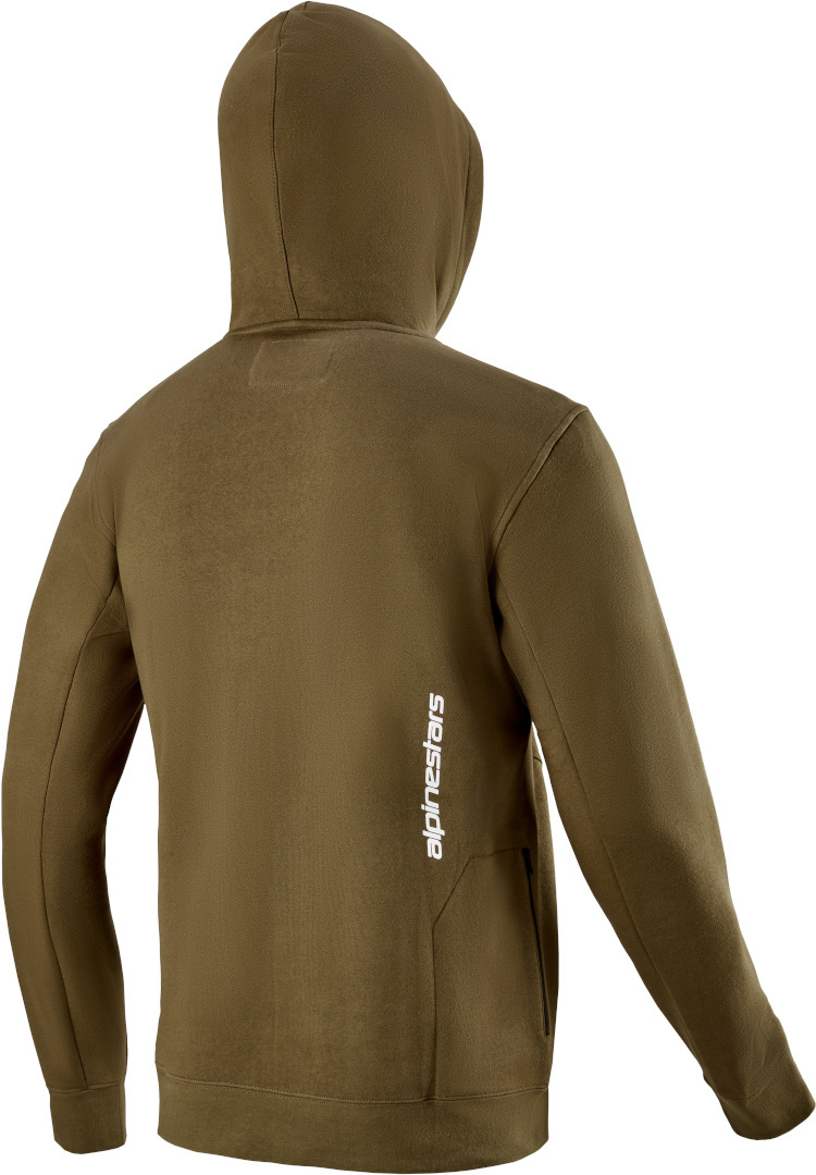 Alpinestars Summit Wind Block Sweat à capuche de vélo olive L Figure 2