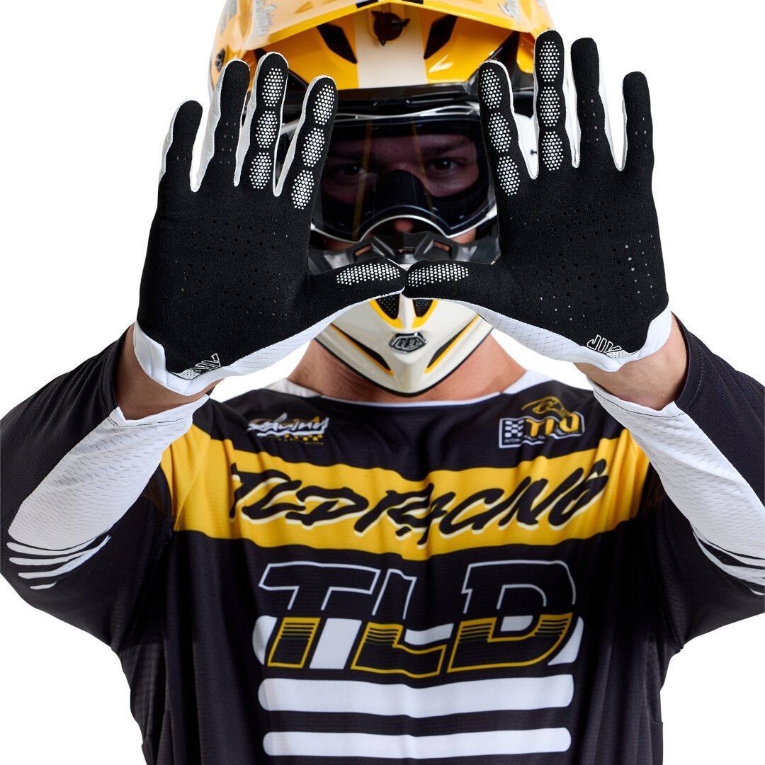 Troy Lee Designs Air Mono Luvas de motocross Branco M Figura 8
