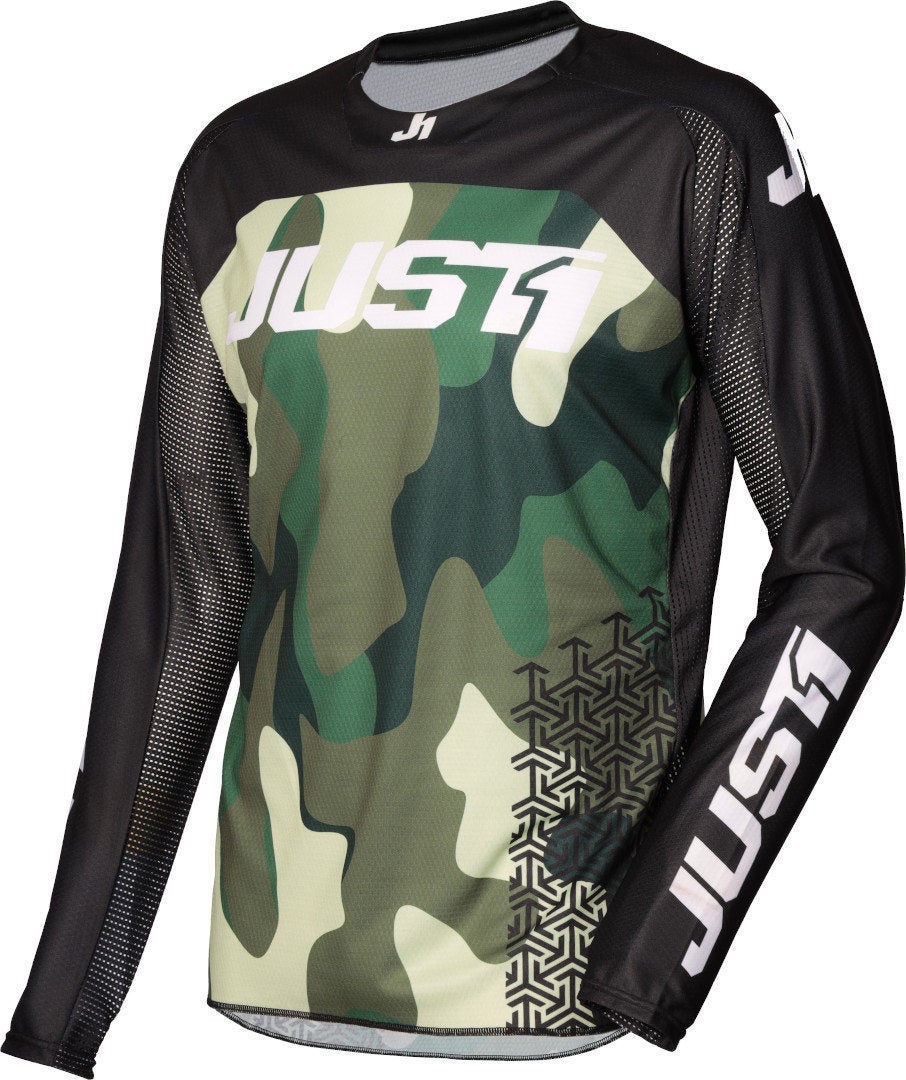 Just1 J-Force Terra Camo Jersey do motocross Artigo principal Figura 1