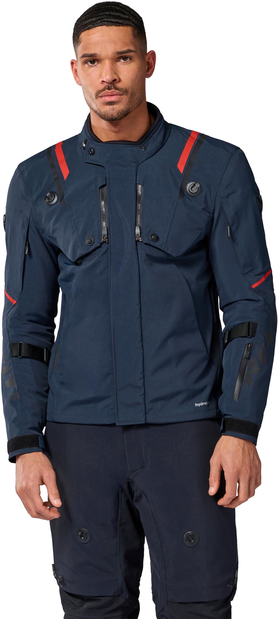 Revit Fractal H2O waterproof Motorcycle Textile Jacket dark blue M Figure 3