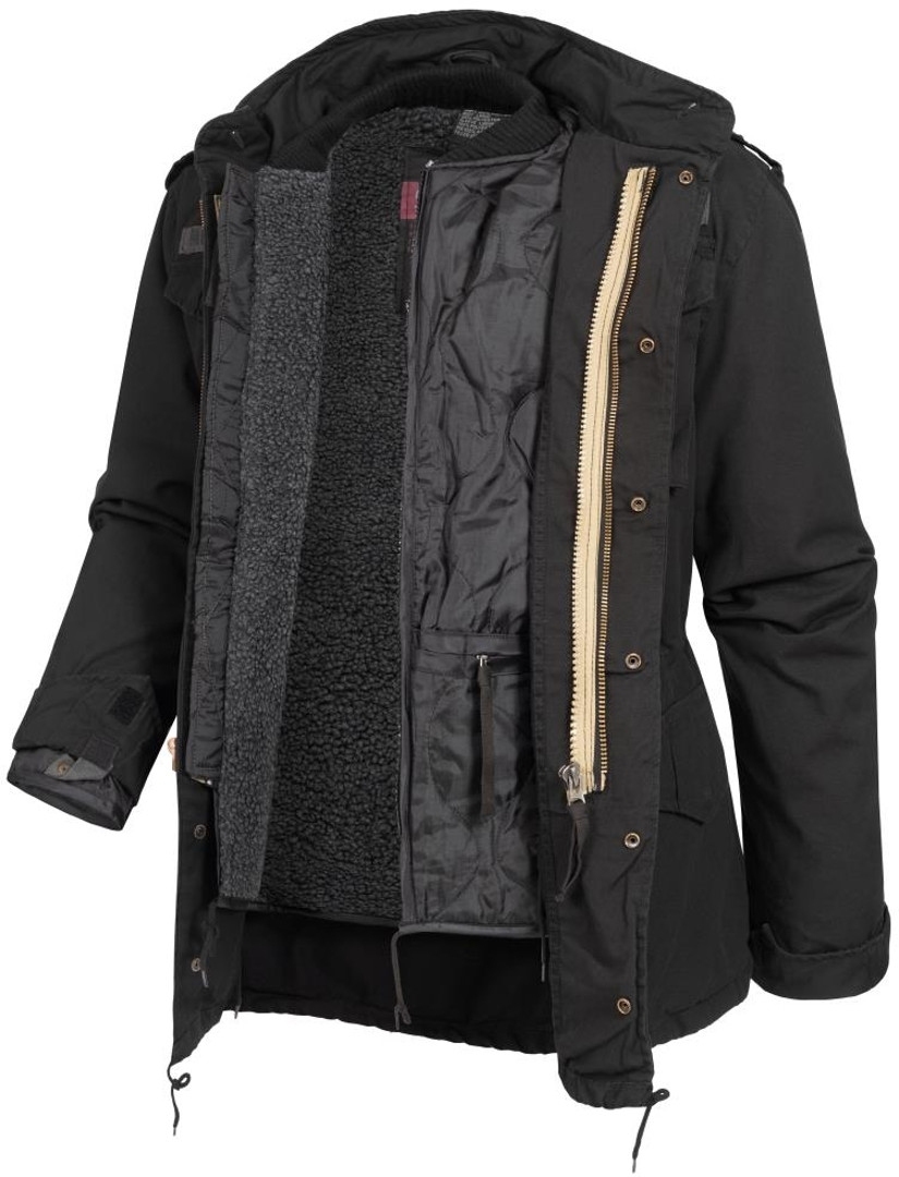 Surplus Regiment M65 Jaqueta preto S Figura 3