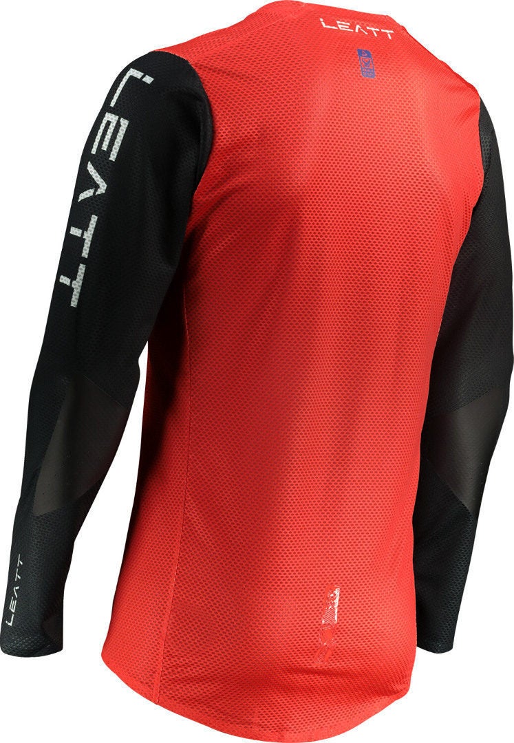 Leatt Moto 5.5 Ultraweld Digital Motocross Jersey rot M Abbildung 4