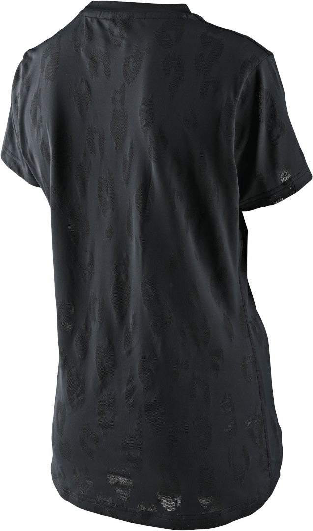 Troy Lee Designs Lilium Jacquard Maillot de vélo pour dames à manches courtes noir S Figure 2