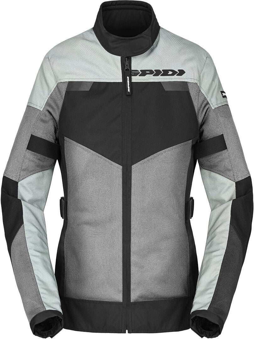Spidi Tour Net Tex Damen Motorrad Textiljacke hellgrau/dunkelgrau/schwarz M Abbildung 1