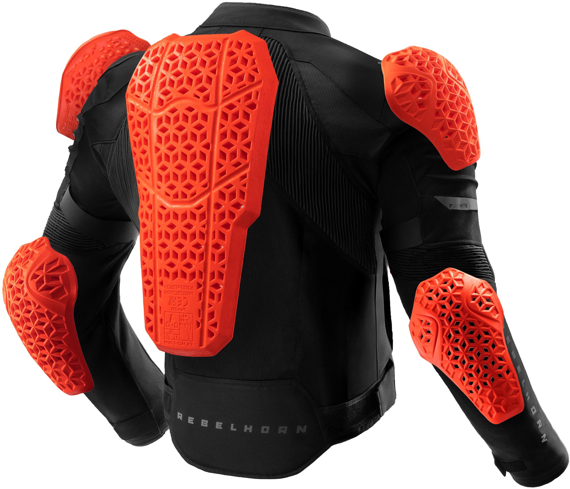Rebelhorn Vandal 2 Air Veste textile moto imperméable noir 9XL Figure 10