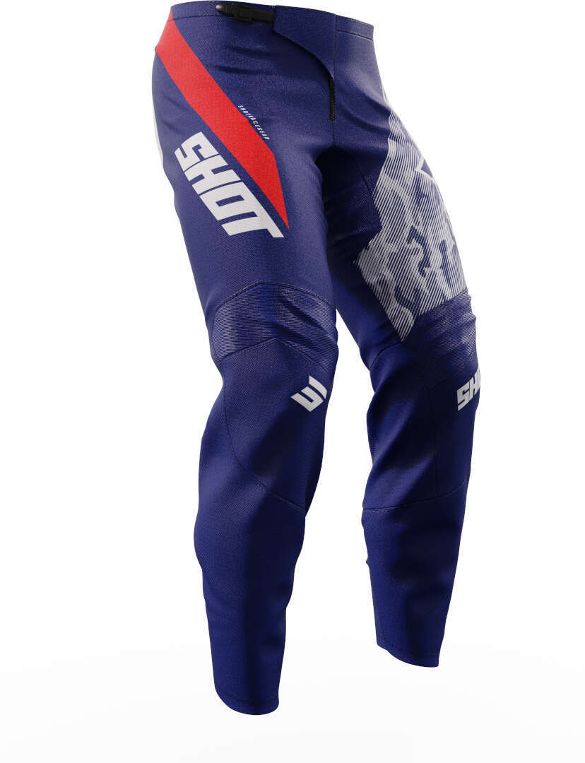 Shot Draw Kid Matrix Motocross bukser blå/hvid 6/7 Figur 2