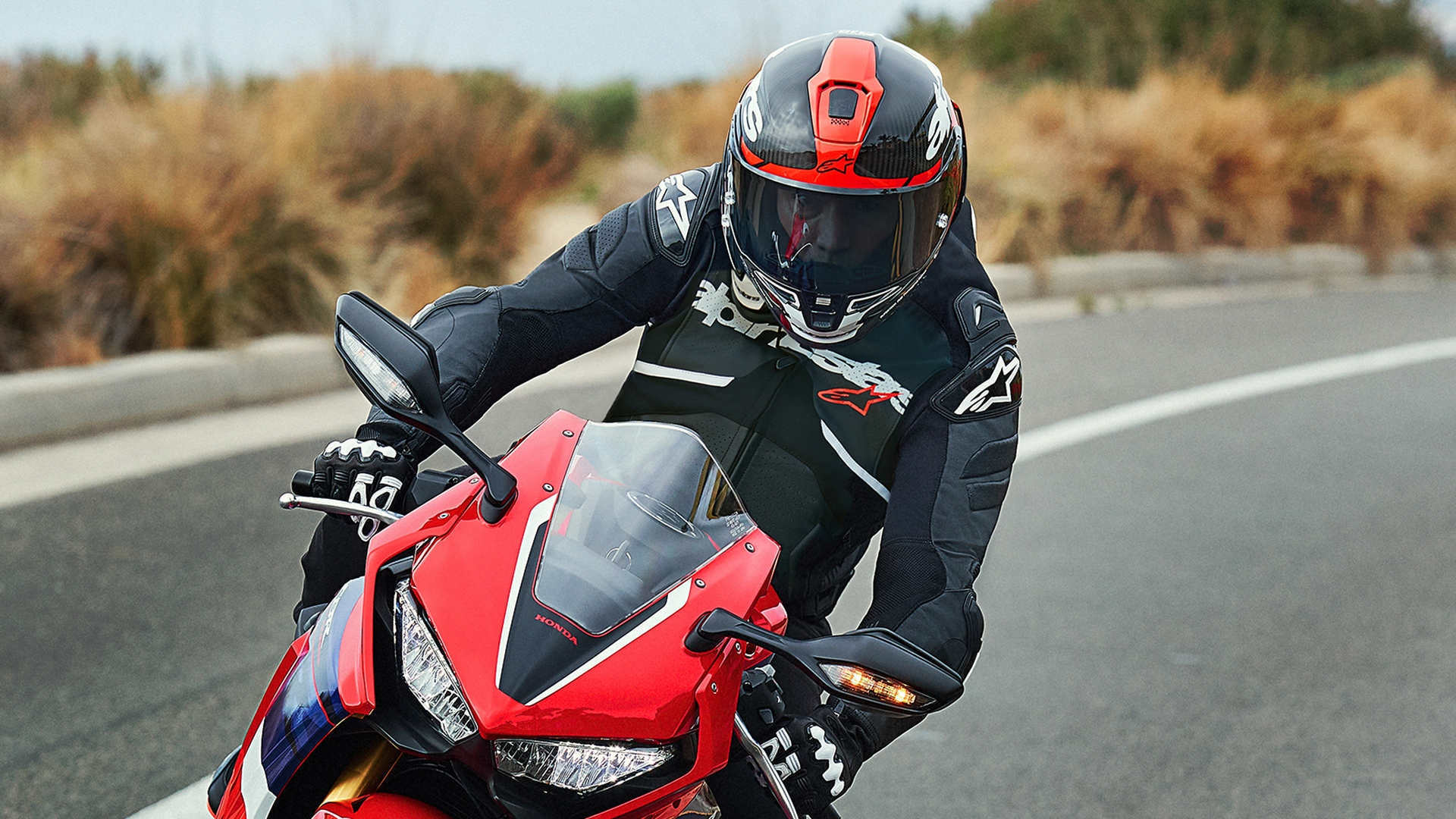 Alpinestars Supertech R10 Element Carbon Helm schwarz/rot/weiß L (59/60) Abbildung 11