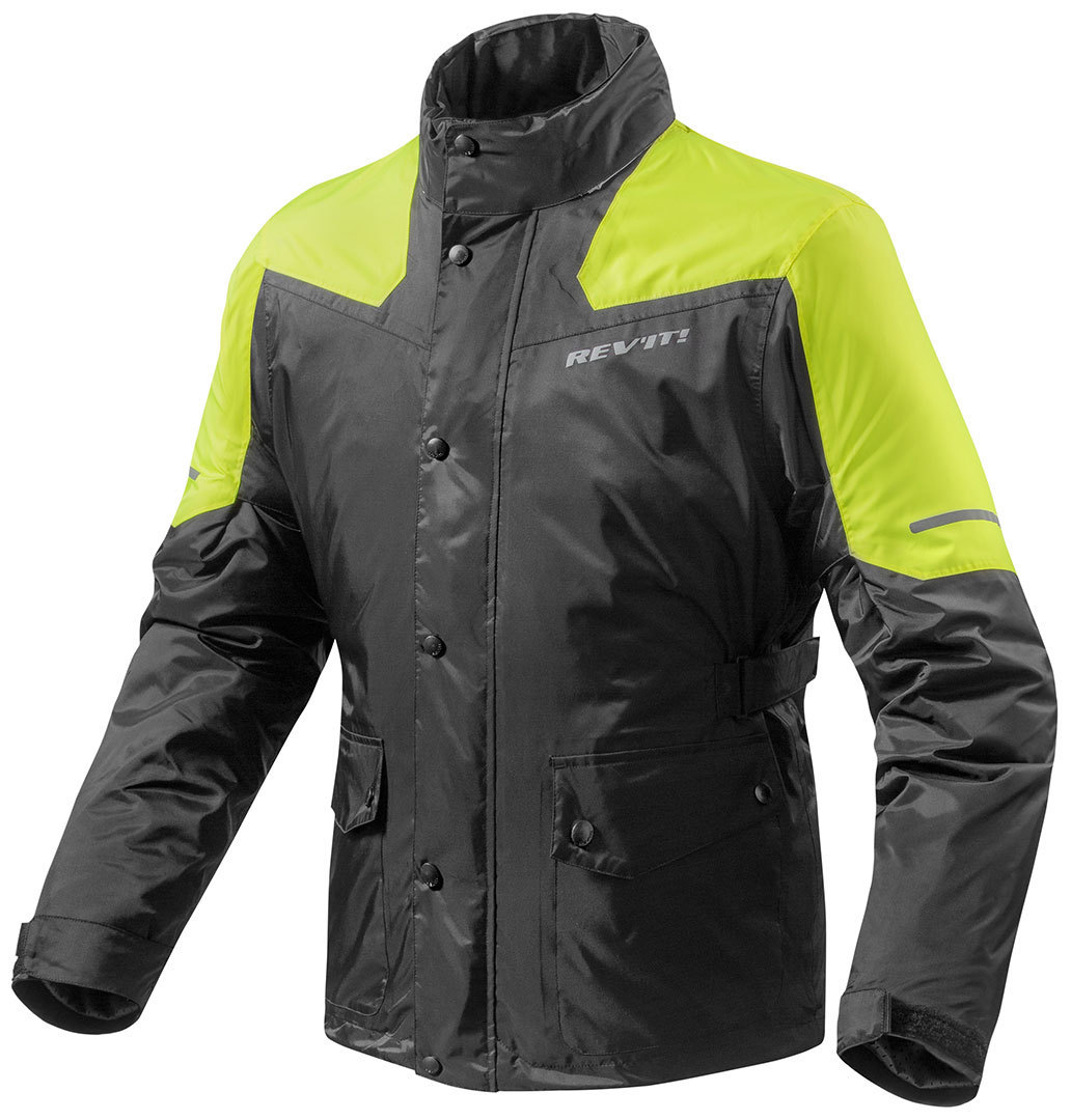 Revit Nitric 2 H2O Rain Jacket black/yellow S Figure 1