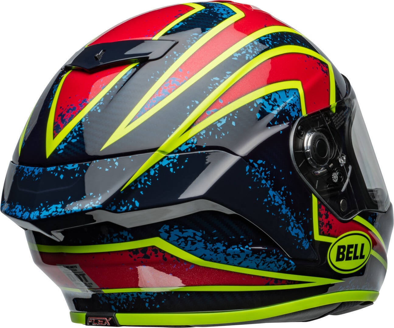 Bell Race Star DLX Flex Xenon Helmet black/red/yellow L (59/60) Figure 5