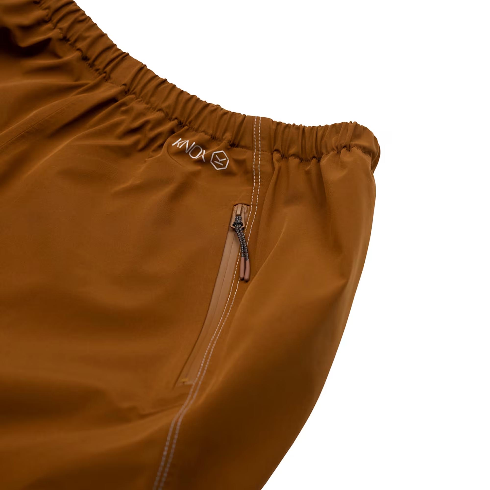 Knox Impass Unisex Motorcycle Rain Pants brown S Figure 5
