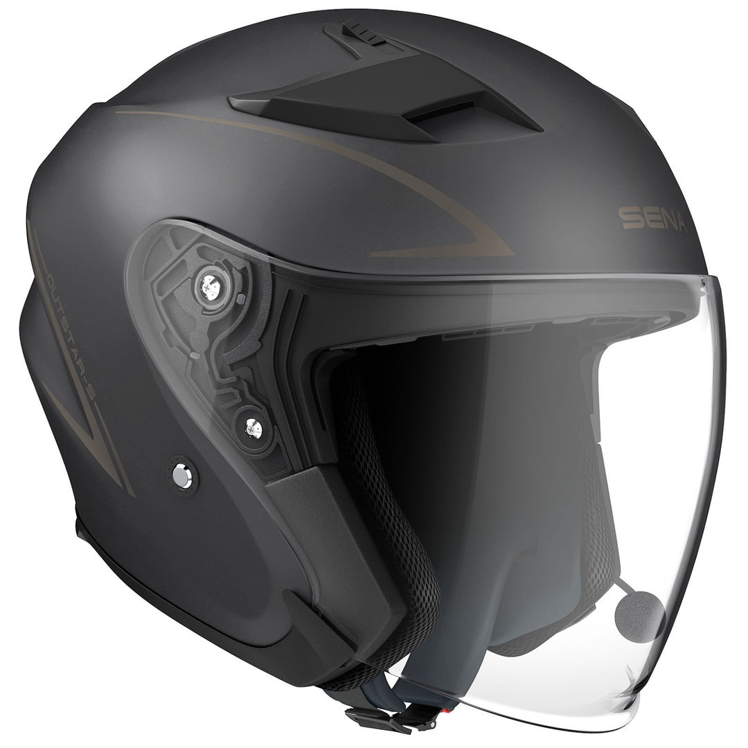 Sena Outstar S Bluetooth Cască cu reacție Black matt S (57/58) Figura 2