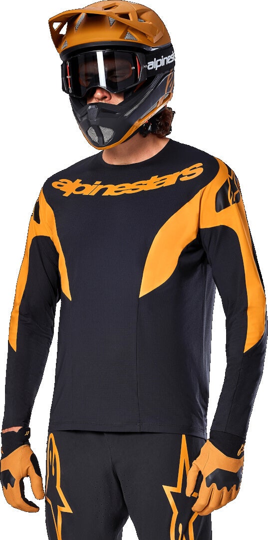 Side view of Alpinestars A-Supra Race Long Sleeve Jersey