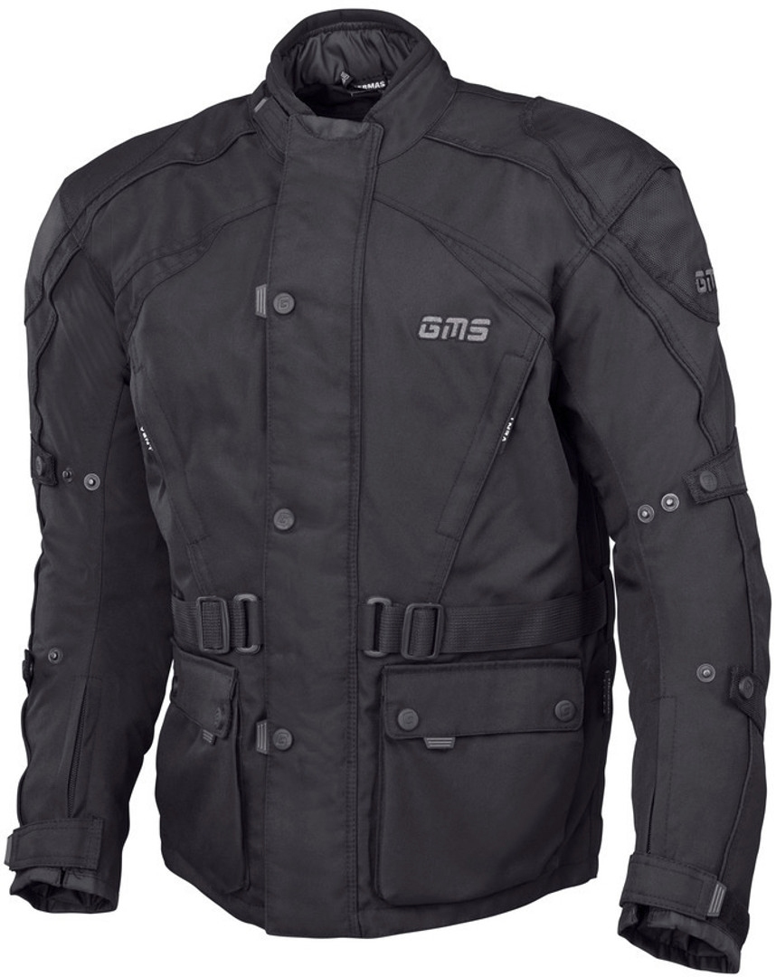 GMS Twister Motorcycle Textile Jacket black L Figure 1
