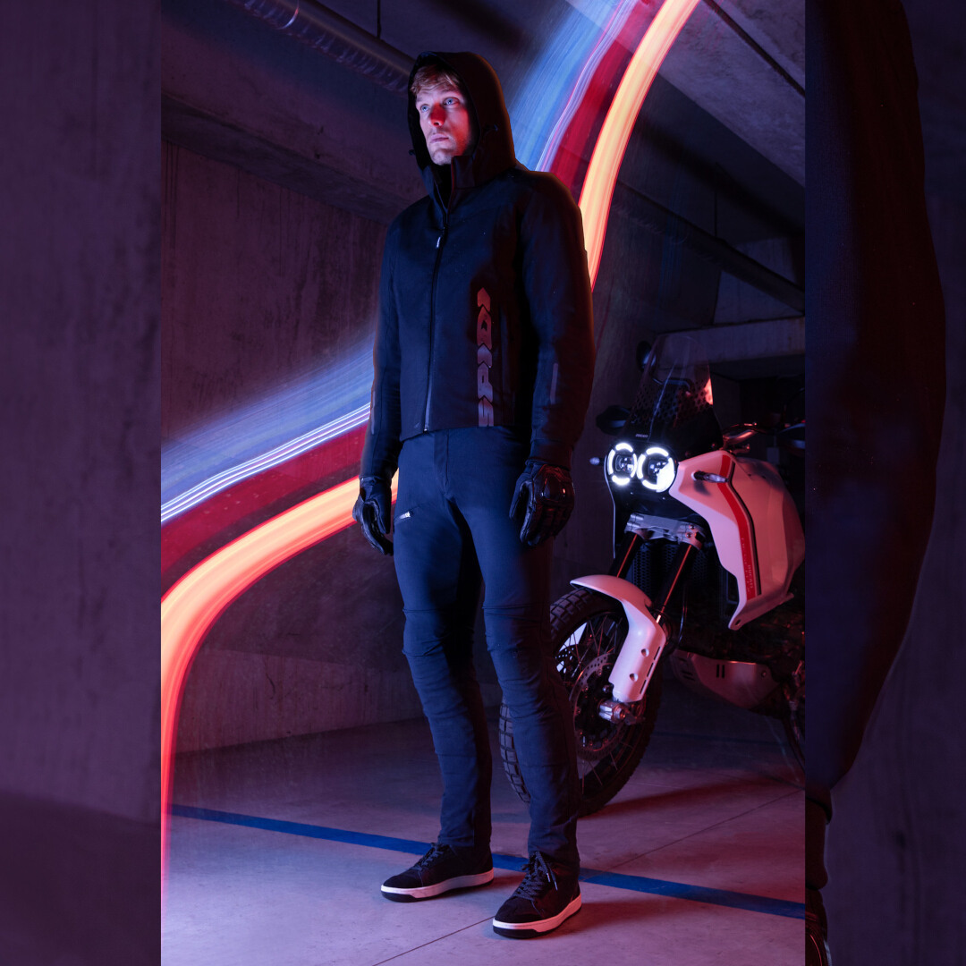 Spidi Charged Motorrad Textilhose anthrazit 38 kurz Abbildung 6