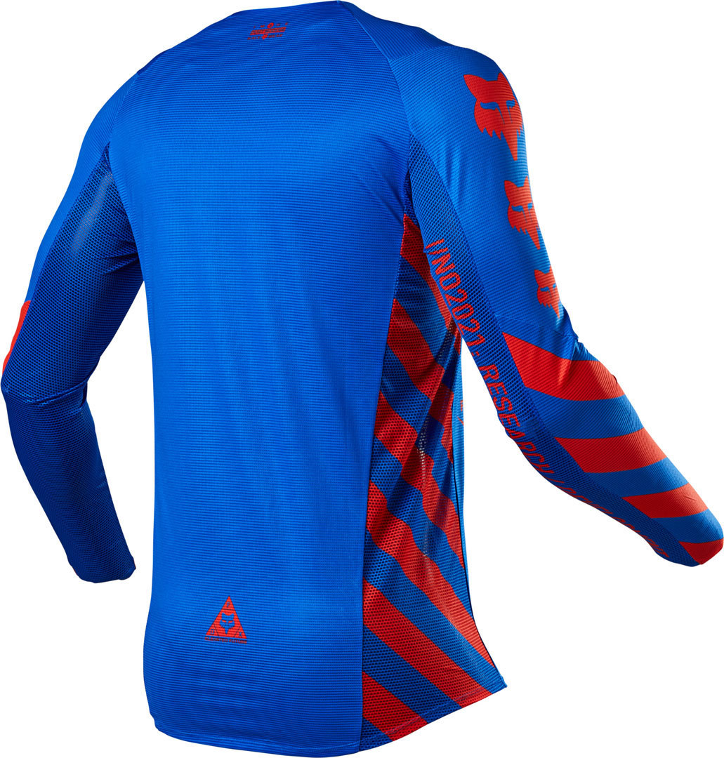 FOX Flexair RIGZ Motocross Jersey sininen M Kuva 2