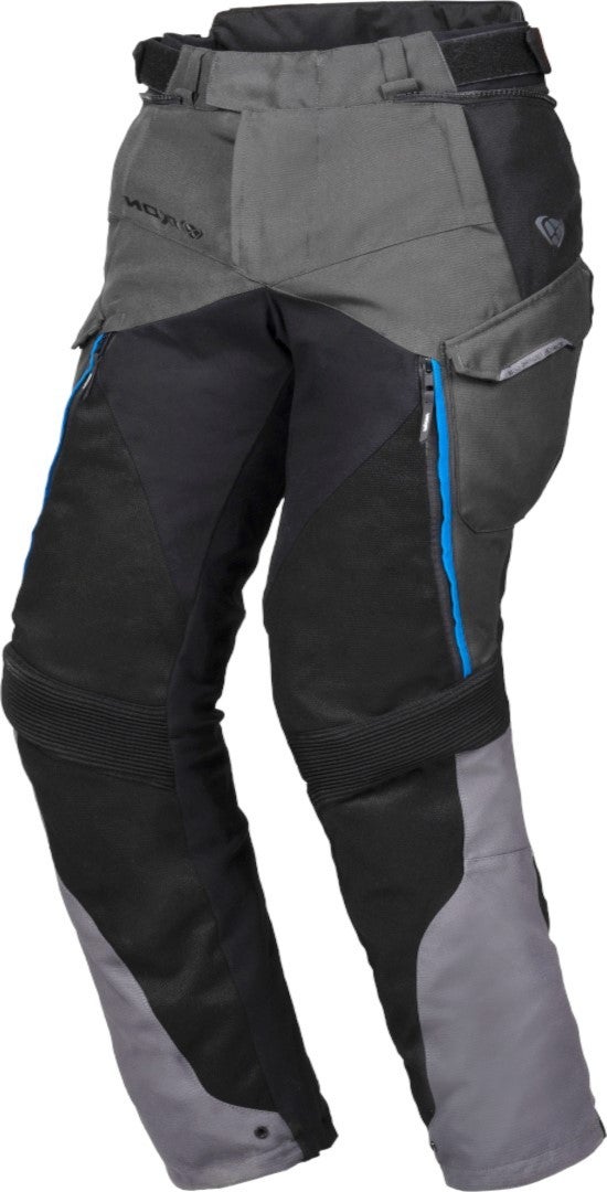 Ixon Eddas Damen Motorrad Textilhose schwarz/anthrazit/blau L Abbildung 1