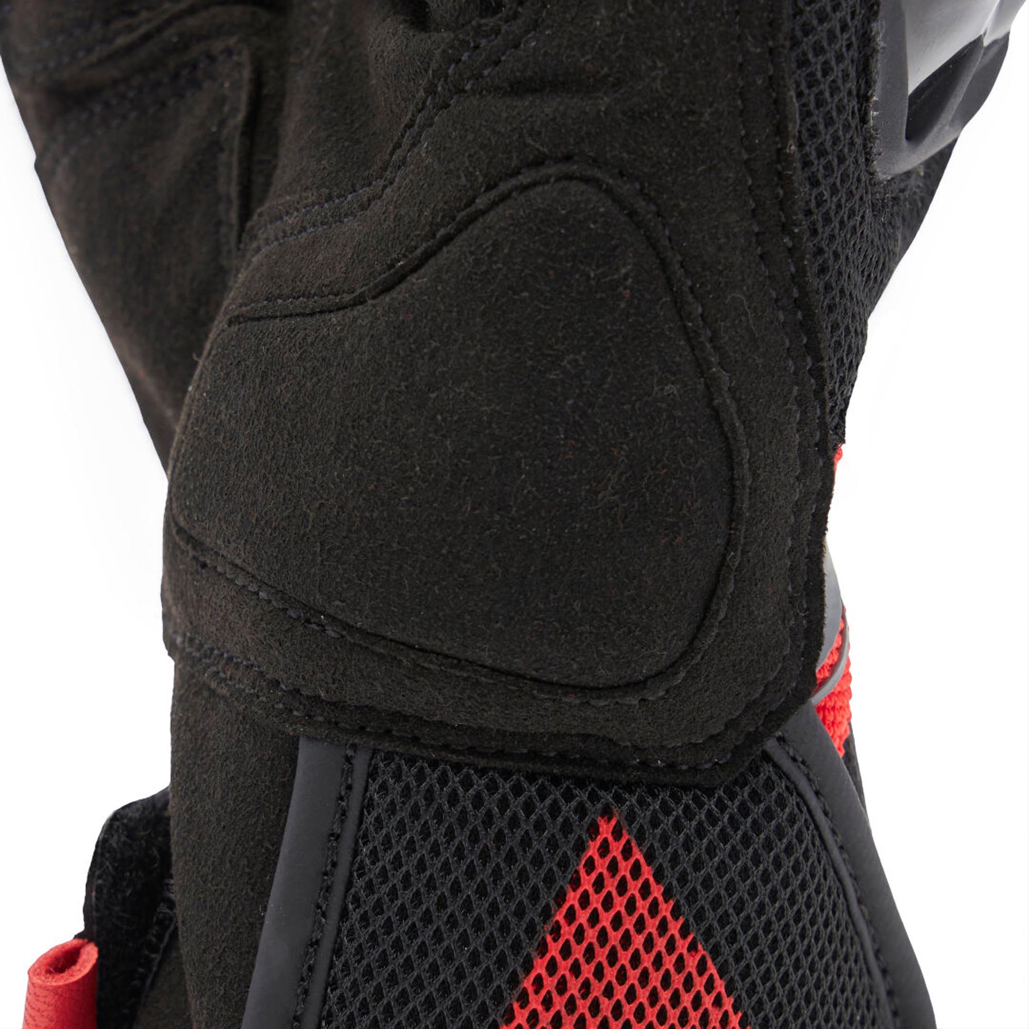 Dainese Mig 3 Air Tex 2.0 Motorcykelhandsker rød/sort L Figur 9