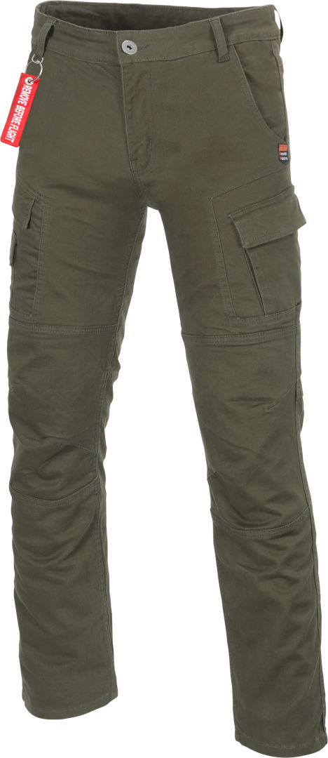 Büse Fargo Motorfiets Textiel Broek Olive 54 Figuur 1