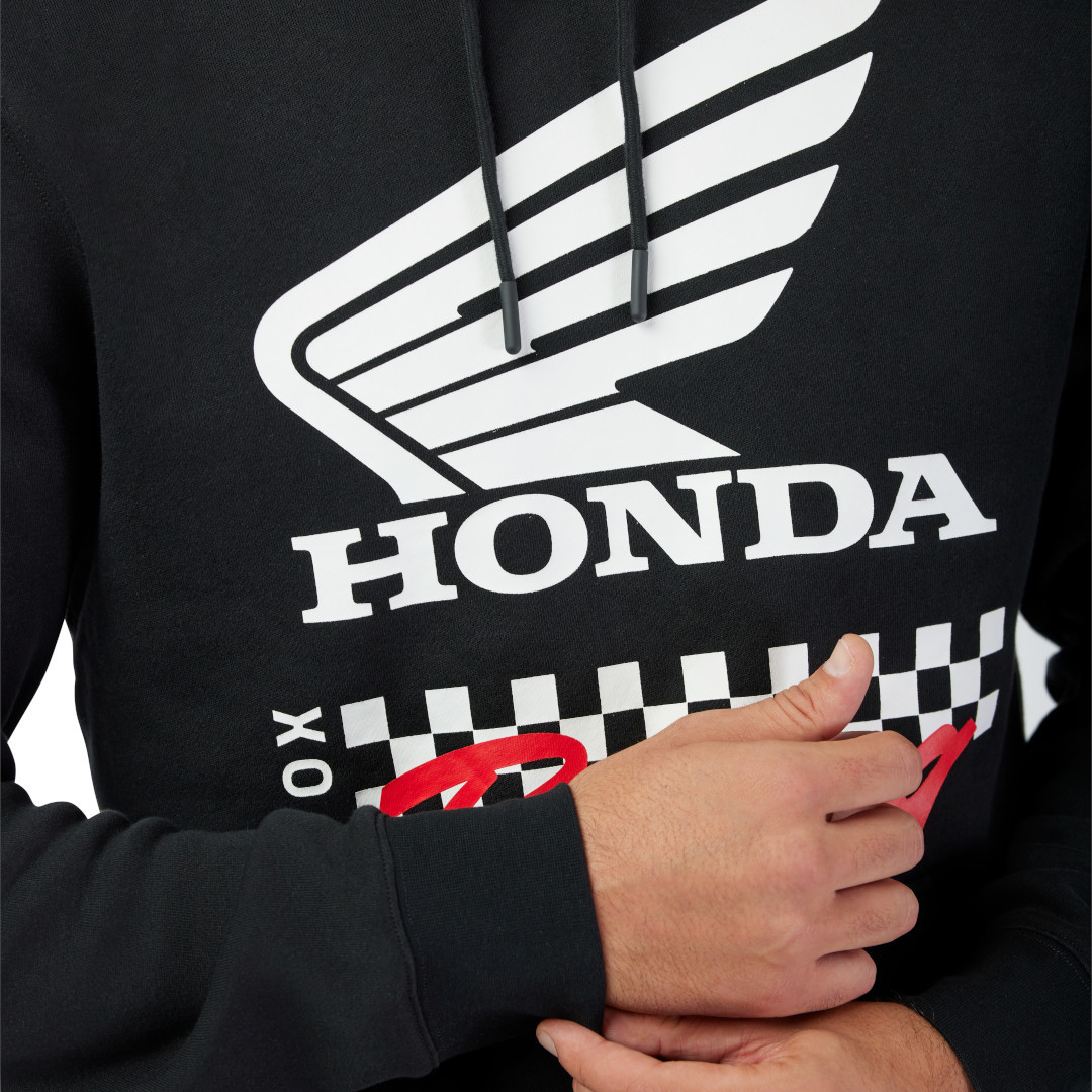 FOX Honda パーカー 黒 XXL 図4