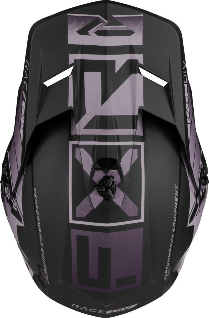 FXR Clutch Evo 2023 Snescooterhjelm sort/lilla M (57/58) Figur 5