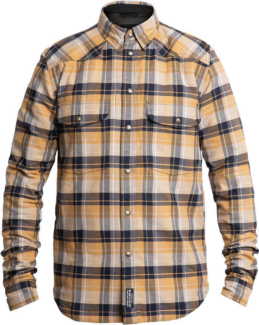John Doe Motoshirt Hemd creme M Abbildung 2