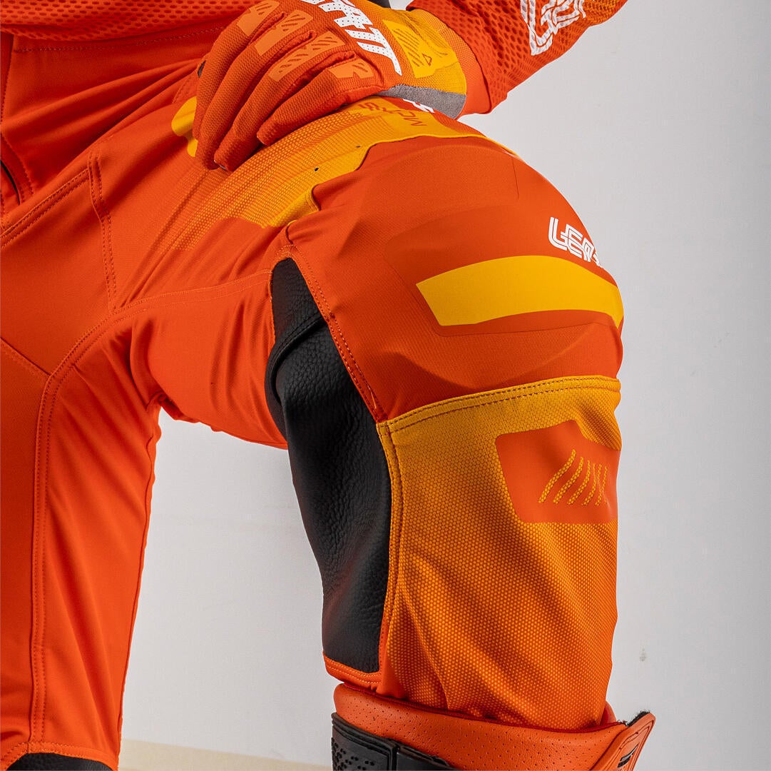 Leatt 5.5 I.K.S 2025 Motocross Hose orange/gelb S Abbildung 7