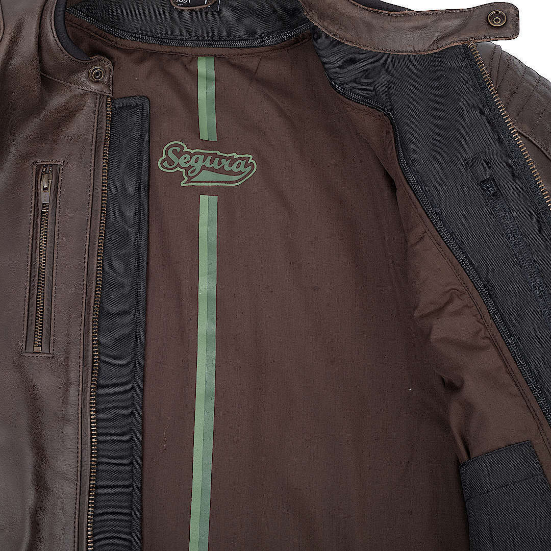 Segura Cobra Motorcycle Leather Jacket XL Figure 6