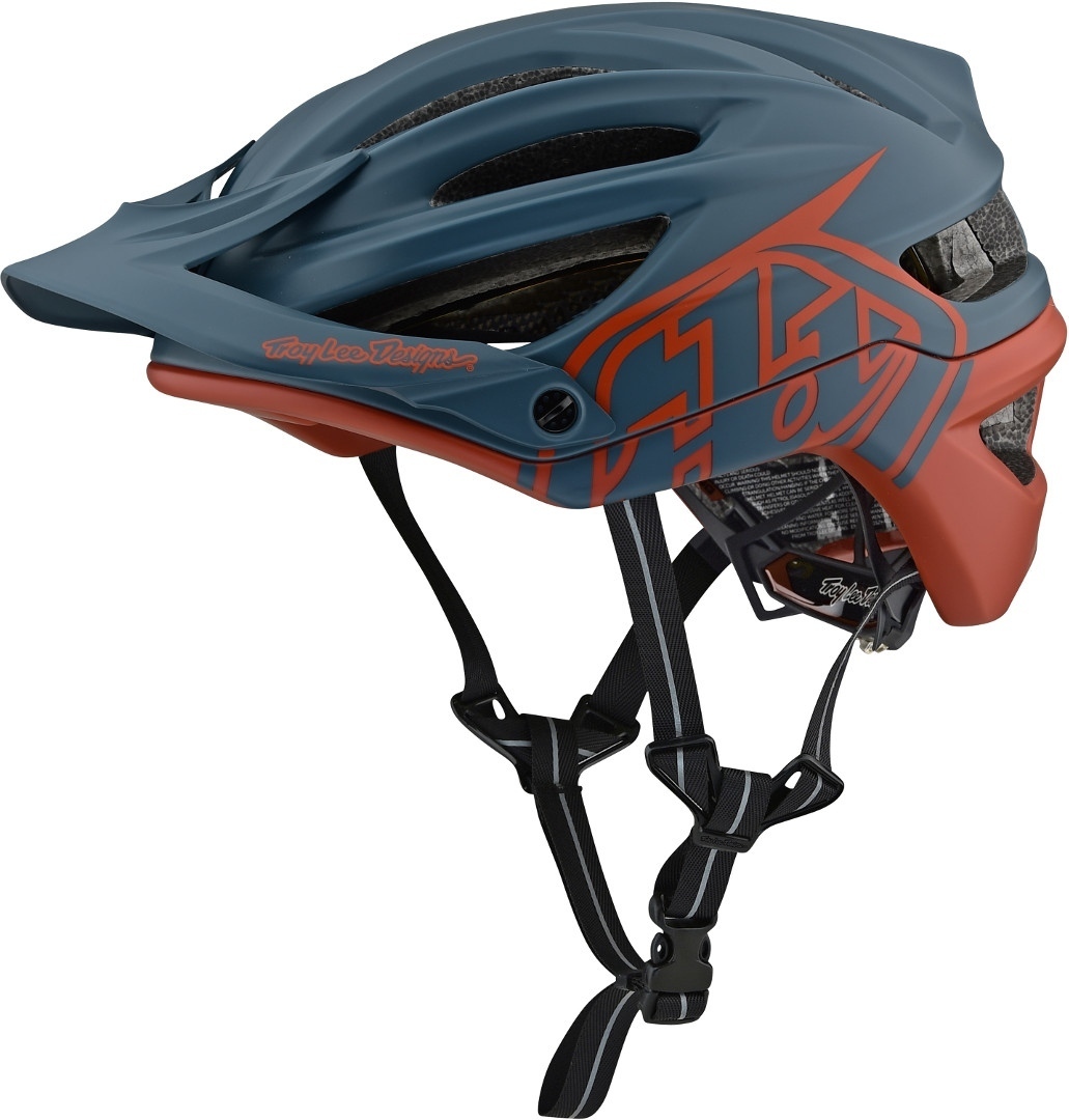Troy Lee Designs A2 MIPS Decoy Casco Bycicle grigio scuro M/L Figura 1