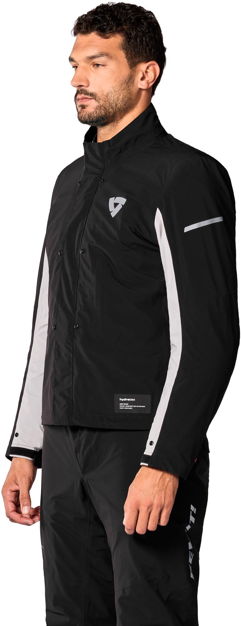 Revit Offtrack 3 H2O Veste textile moto imperméable Rouge/Blanc 2XL Figure 12