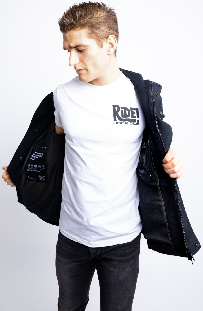 John Doe Explorer Motorrad Textiljacke schwarz L Abbildung 6