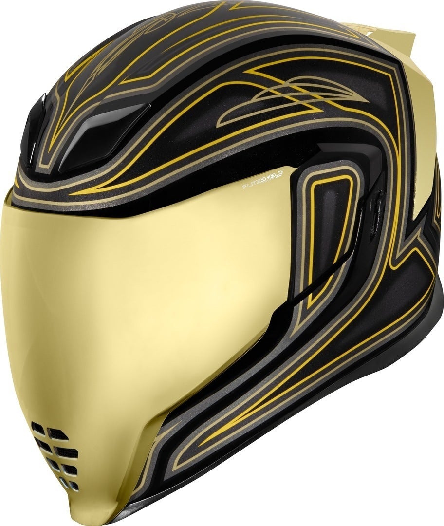 Icon Airflite El Centro Casco nero/oro L (59/60) Figura 2