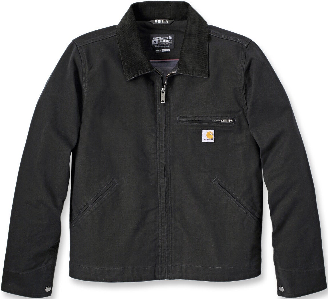 Carhartt Rugged Flex Relaxed Fit Duck Detroit Jacket light brown