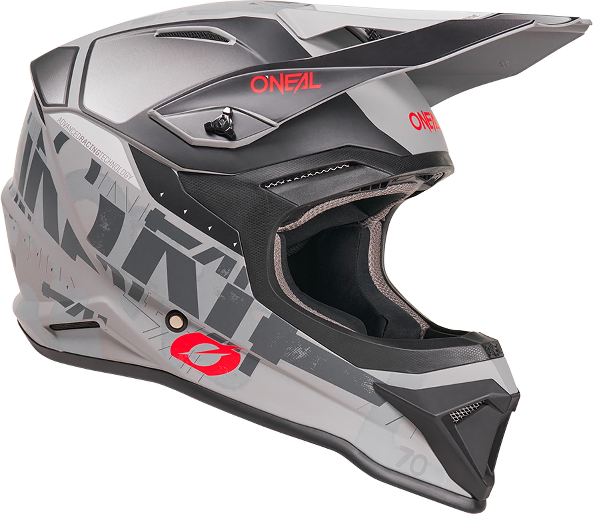 Oneal 1SRS Voltixx Motocrosshjelm sort/grå S (55/56) Figur 6