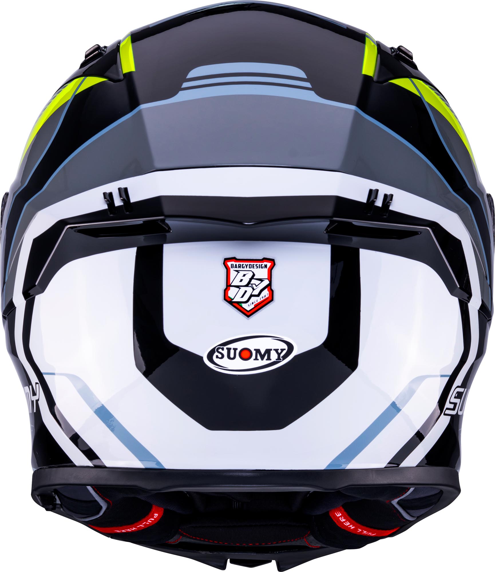 Suomy Speedstar 2 Parallax Helm schwarz/gelb/weiß L (59/60) Abbildung 4