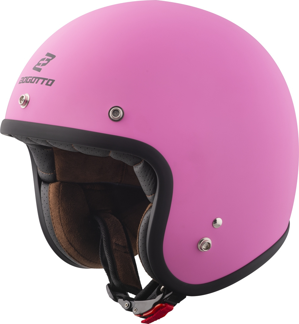 Bogotto H541 Solid Casco Jet mate rosa L Figura 1