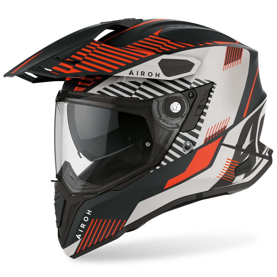 Airoh Commander Boost Motocross hjelm sort mat/orange XL (61/62) Figur 1