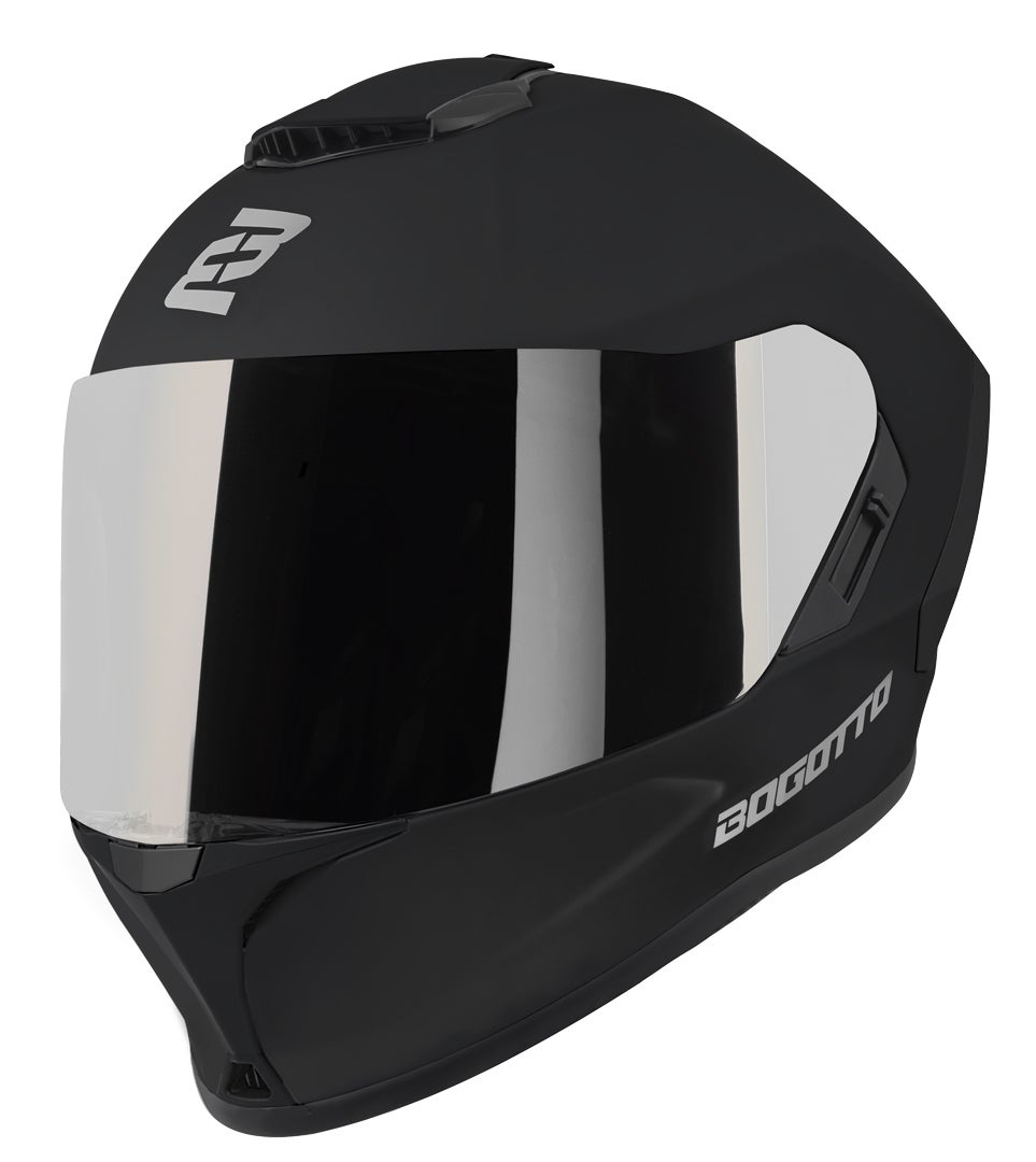 Bogotto Phantom Fiberglass Casco nero opaco S Figura 11