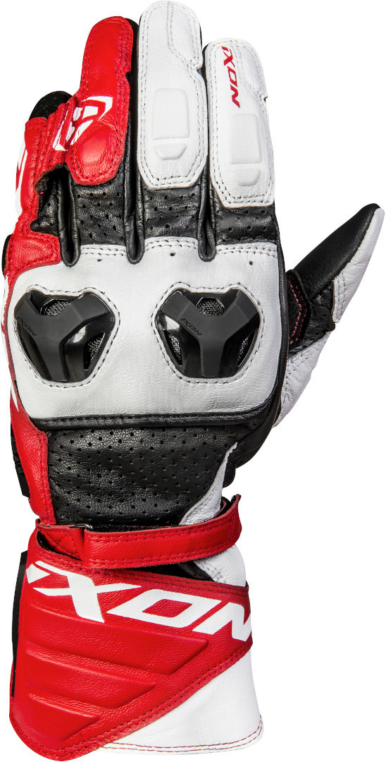 Ixon RS Tilter Motorradhandschuhe weiß/rot/schwarz M Abbildung 4