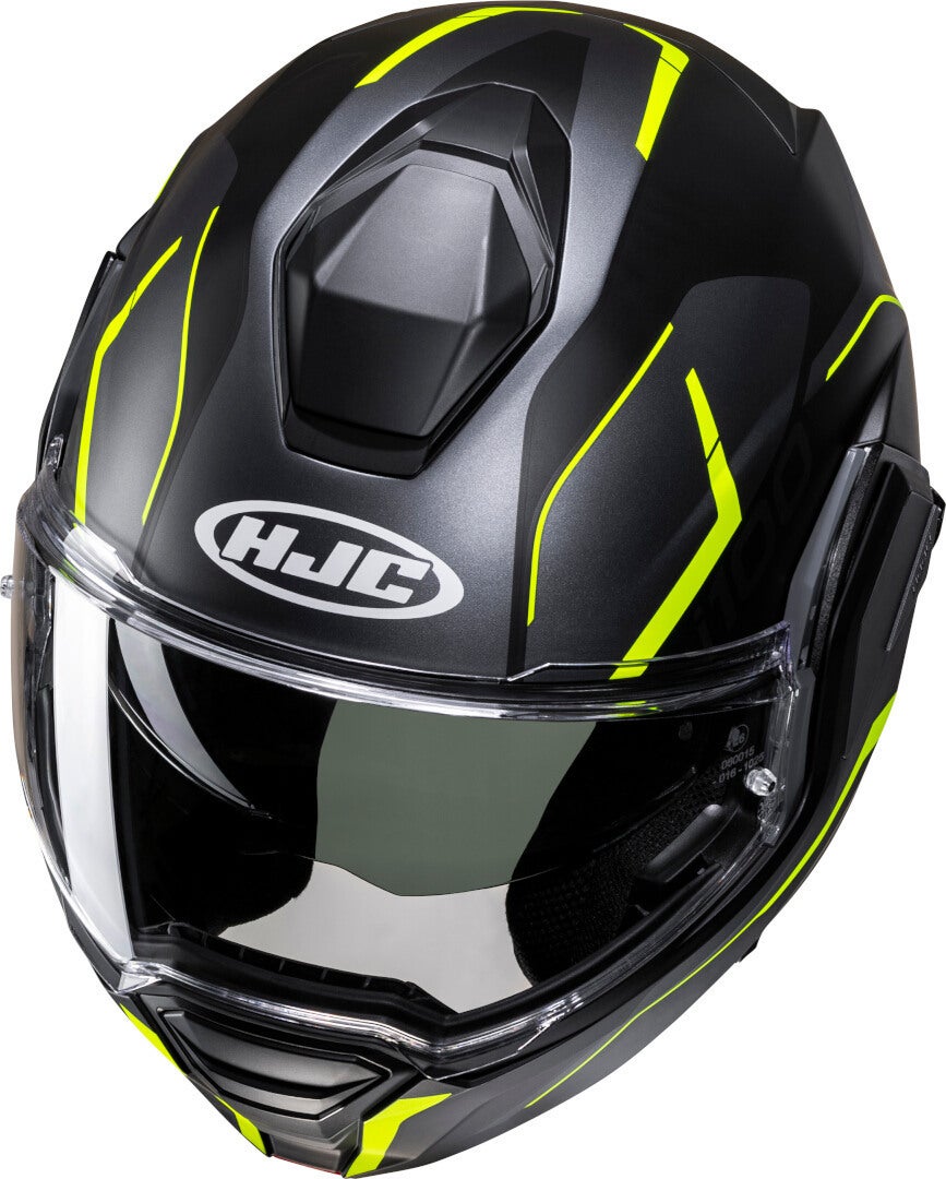 HJC i100 Lorix Casque noir/gris/jaune L (58/59) Figure 3