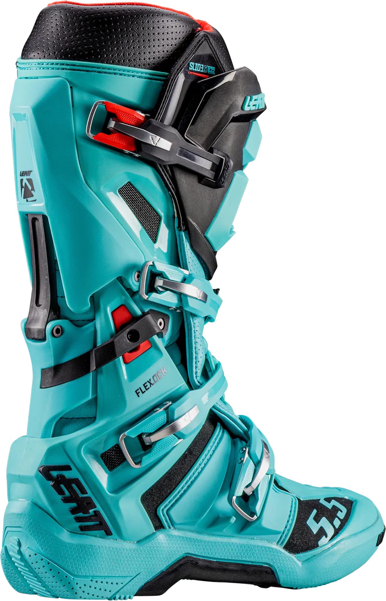 Side view of Leatt 5.5 FlexLock Motocross Boots