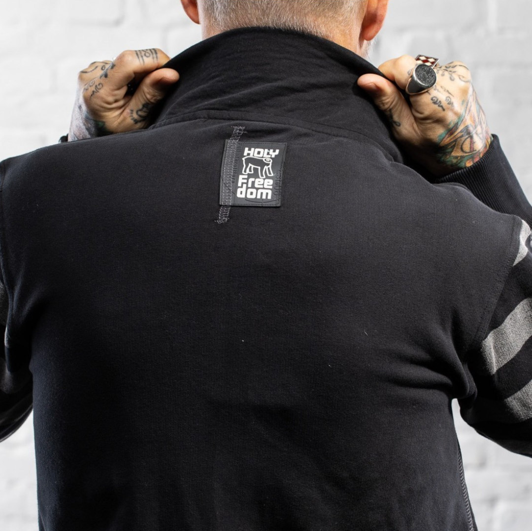 HolyFreedom Skull Sweat Jacket M Figure 5