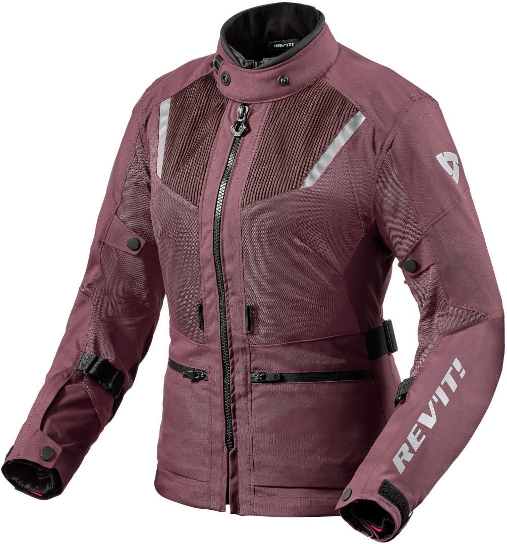 Revit Levante 2 H2O Damen Motorrad Textiljacke dunkelrot 36 Abbildung 1