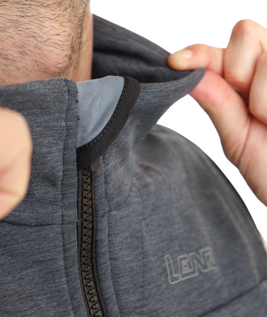 Lenz Heat Vest 2.0 beheizbare Weste grau/schwarz L Abbildung 4